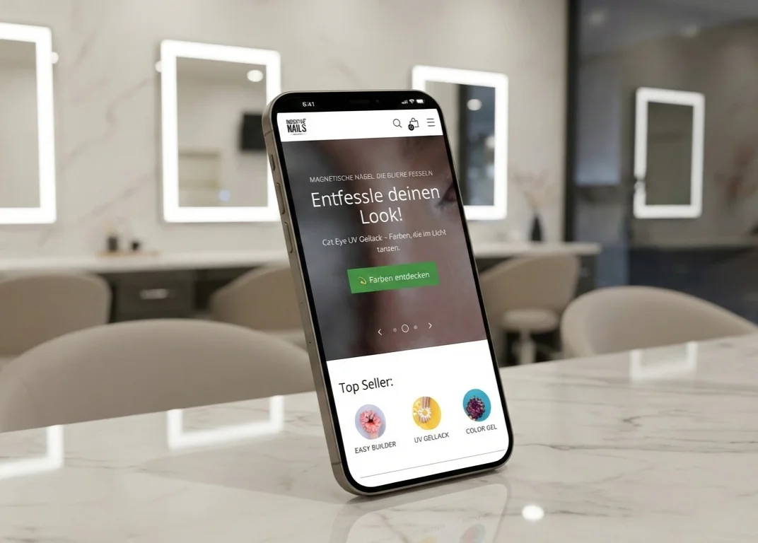 Rockstar Nails Shop auf Mobile