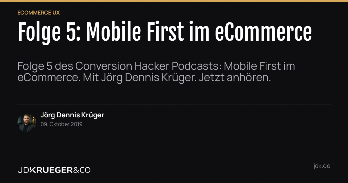 Folge 5: Mobile First, Bitch!