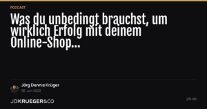 Was du unbedingt brauchst, um wirklich Erfolg mit deinem Online-Shop zu haben